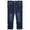 DeepBlue-2498, variant on KIDSCOOL SPACE Little Boys Jeans,Elastic Band Inside Ripped Straight Fit Stretchy Soft Denim Slim Pants,Deep Blue,5-6 Years