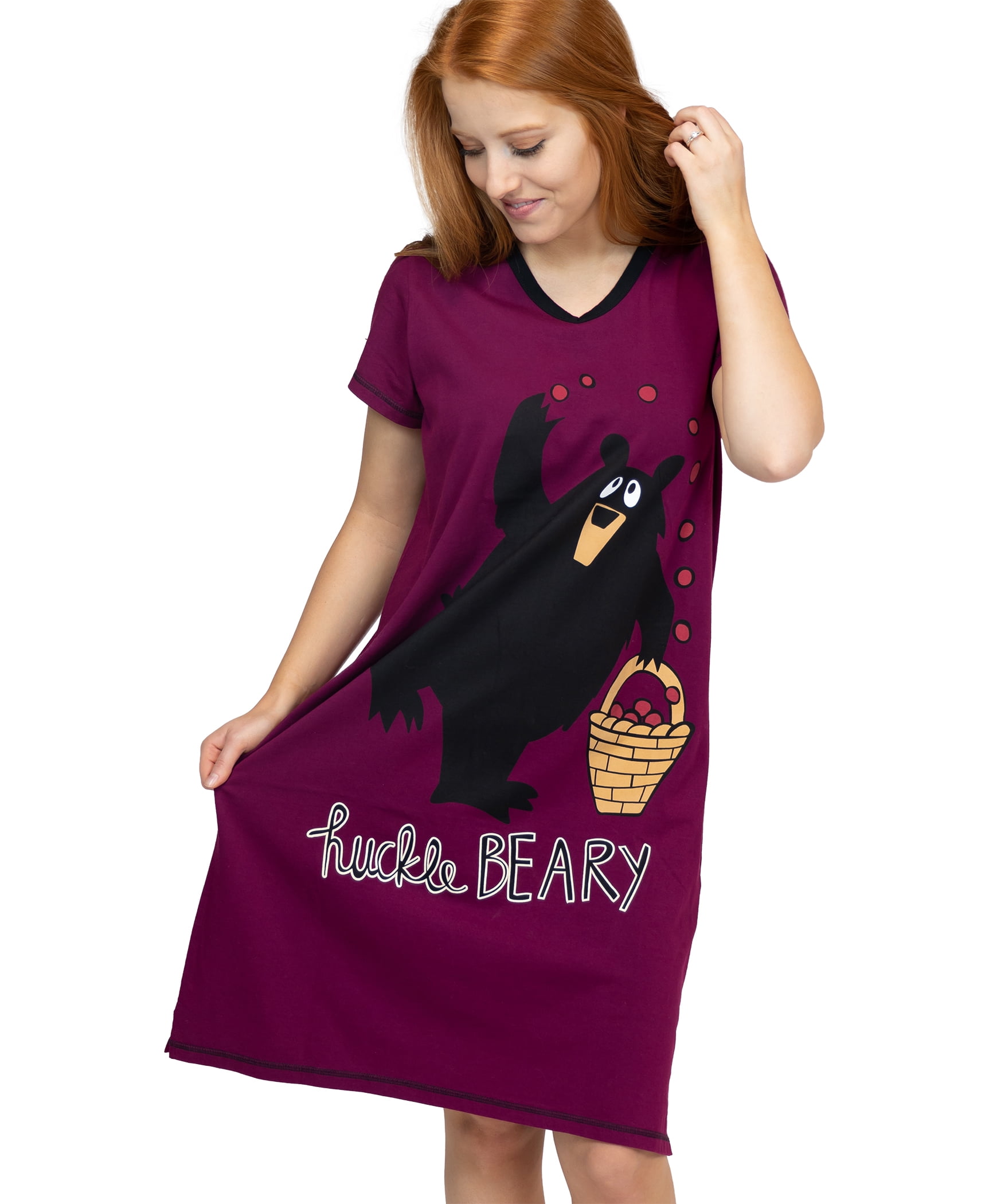 funny women's night shirts