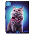 thumbnail image 6 of Dteck Case for iPad Pro 11-inch 3rd Gen/iPad Pro 11" 2nd Gen,iPad Pro 11" 2021/2020/2018 Case Magnetic Leather Pattern Card Holder Wallet Case Kickstand Shockproof Smart Folio Cover,Cat, 6 of 7