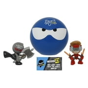 Ninja Kidz TV Mini Mystery Ball, Toys & Games with 3 Surprises, Blue