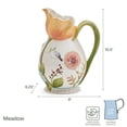 thumbnail image 2 of Fitz and Floyd Meadow 10.5 in Pitcher, 2 of 10