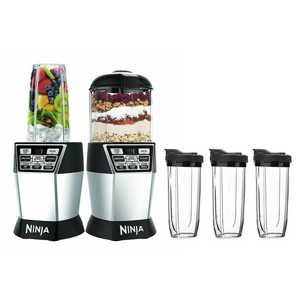 Ninja Nutri Ninja Nutri Bowl 1200W Duo Blender w/ AutoIQ Boost & 3