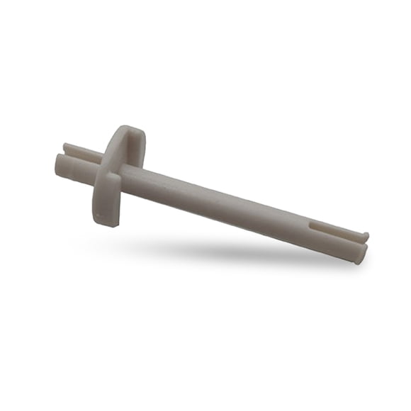 Naiovety Carrete de hilo de plástico Pin barril línea de eje soporte de bobina soporte de bobinador accesorios suministros reemplazo de piezas Type2