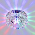 thumbnail image 1 of Flush Mount Crystal LED Ceiling Light for Art Gallery DecorationCWhite, 1 of 5
