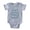 Heather Gray, variant on CafePress - Get Over Yourself Bu - Cute Infant Baby Football Bodysuit