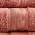 thumbnail image 4 of Madison Park Signature 8-Piece 100 Percent Cotton Towel Set in Coral Pink, 4 of 6