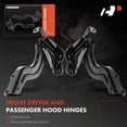 thumbnail image 3 of A-Premium Front Driver and Passenger Hood Hinges Compatible with Toyota Tundra 2022-2023, Sequoia 2023, Front Left and Right Side, 2-PC Set, 3 of 5