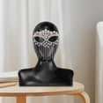thumbnail image 3 of BELOVING Cosplay Chain Head Outfit Headwear Rhinestone for Belly Dance Handmade, 3 of 7