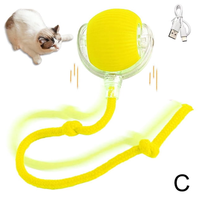 Smart Cat Ball Cat Toy To Relieve Boredom Kitten Cat Kitten Rolling Automatic Electric Artifact Rechargeable