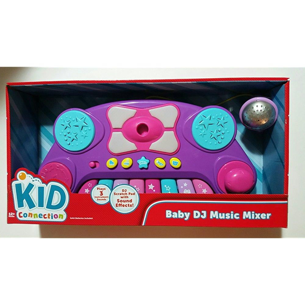 kid connection baby dj music mixer (purple)