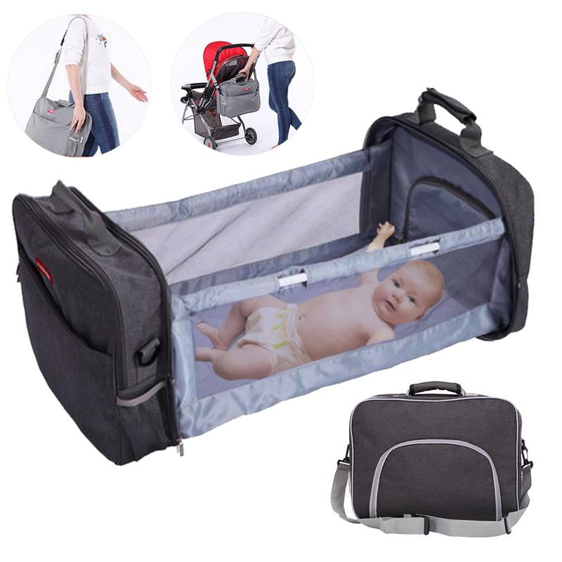 diaper bag that turns into a changing table