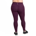 thumbnail image 2 of Rainbeau Curves Basic Compression Legging, Women's Plus Plum 18/20, 2 of 3