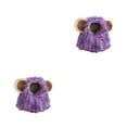 thumbnail image 4 of Billuyoard Llamativa Peluca de Melena de León de Gato de Halloween para Amantes de los Gatos Peluca de Melena de León para Perros y Gatos Lindo púrpura S 28cm 2Conjunto, 4 of 6
