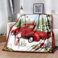 thumbnail image 4 of Manta cálida de Navidad para adultos y niños, manta de sofá para decoración de dormitorio y sala de estar, regalo de invierno, Dropship, 4 of 4