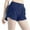 Blue, variant on Tumotour Athletic Shorts For Women Running Workout Casual Gym Short Versatile Elastic Loose High Waisted Shorts Summer Tennis Skirt
