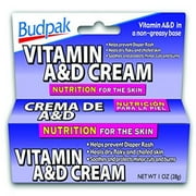 Budpak Vitamin A and D Cream, 1 Ounce
