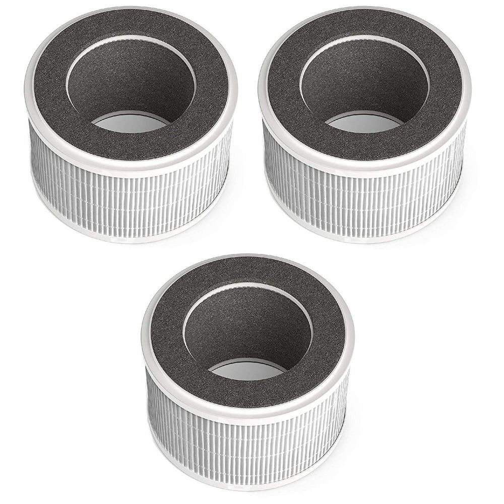 Nispira 3in1 True HEPA Air Filter with Activated Carbon Filter