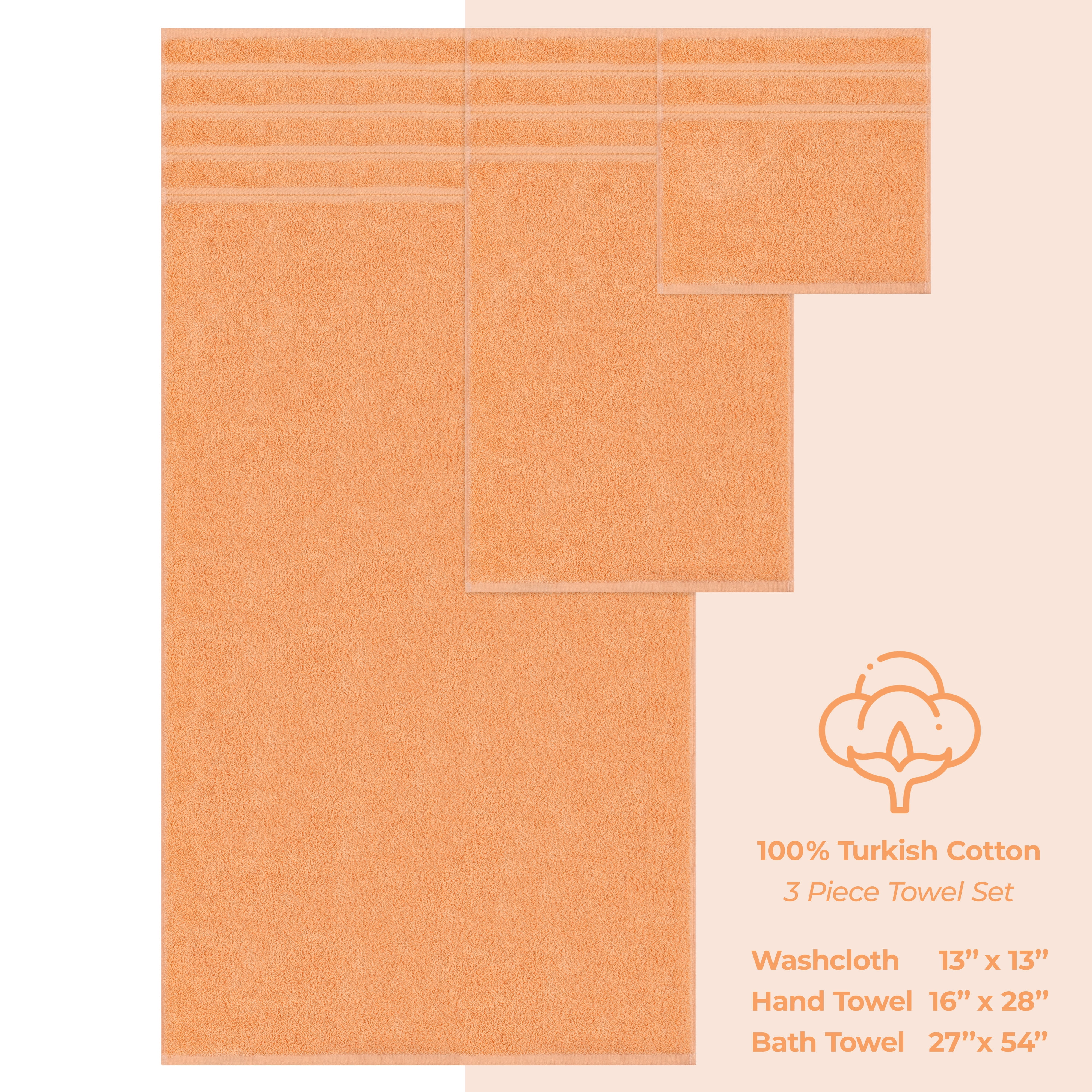 Pendleton Tucson Star 100% Turkish Cotton 3-piece Towel Set