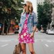 thumbnail image 4 of Fotbe Vintage Flowers Vestido de Verano sin Mangas para Mujer – Vestido Midi Línea A, Estilo Camiseta Floral, Vestido Playero Casual y Fluido, 4 of 7