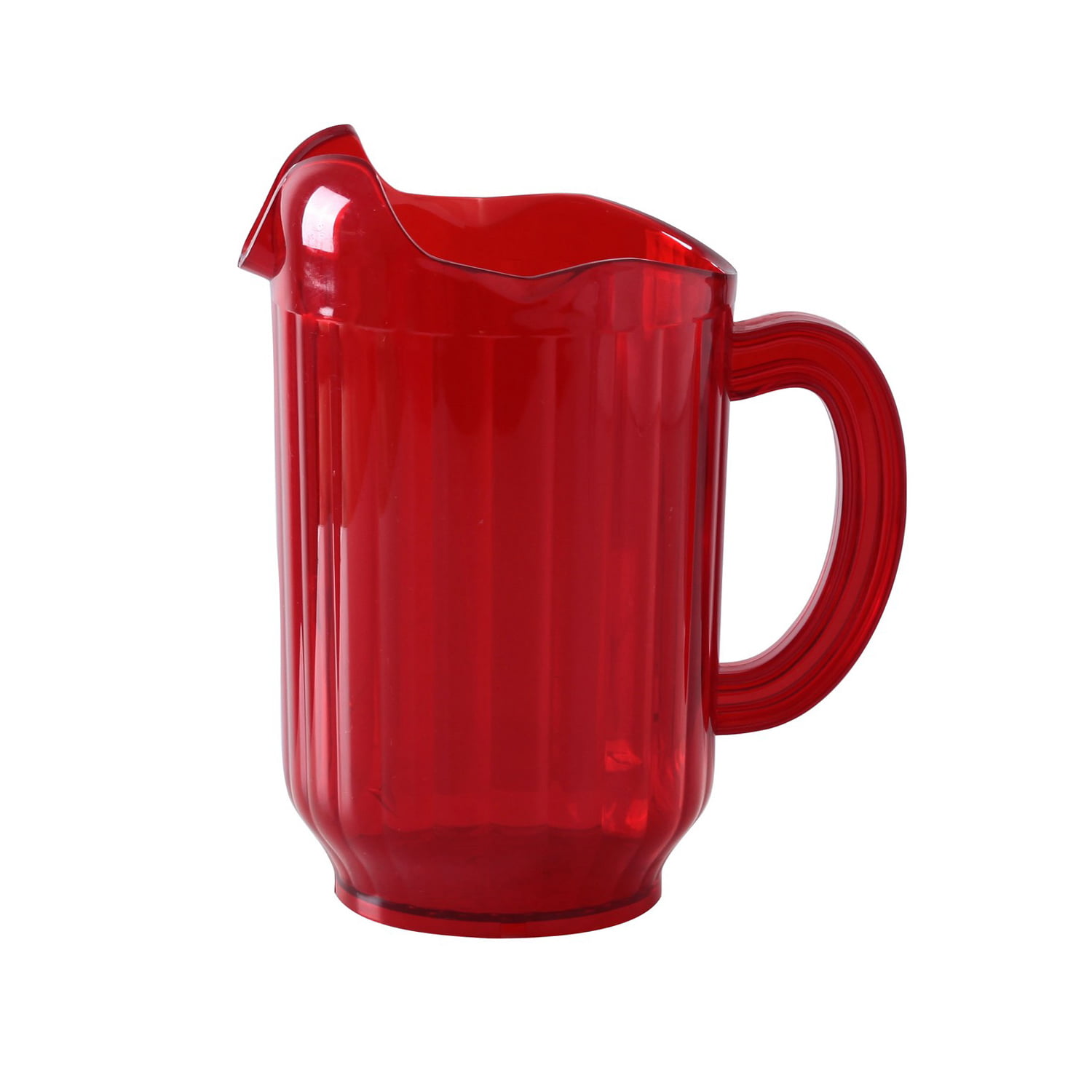 JoyJolt 60oz Glass Pitcher with Lid (2 Lids) - Beverage Serveware and  Storage Container for Hot Liquids