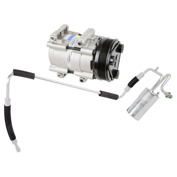 AC Compressor & A/C Drier For Mercury Sable 3.0L V6 1992 1993 - BuyAutoParts