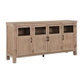 thumbnail image 3 of Lexicon Aberdeen Wood Dining Room Server in Distressed Light Oak, 3 of 7