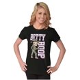thumbnail image 4 of Betty Boop Camouflage Hip Hop Star Womens Slim Fit Graphic Tee Brisco Brands S, 4 of 5