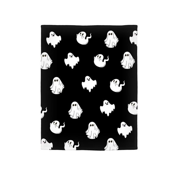 PEIBang Halloween Ghost Throw Blanket,Super Soft Warm Cozy Blankets for Couch Bedroom Sofa Office Car,All Season Use