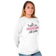 thumbnail image 5 of Breast Cancer Ribbon Christian Faith Women's Long Sleeve T Shirt Brisco Brands L, 5 of 6