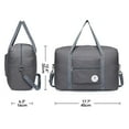 thumbnail image 2 of Lightweight Foldable Duffel Bags for Spirit Airlines Personal Item Bag 18x14x8 Underseat Carry on Waterproof Travel Tote Handbag with Shoulder Strap, 2 of 6