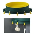 thumbnail image 4 of Organizador giratorio multifuncional para cocina y baño Verde montado en la pared, 4 of 9