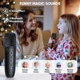 thumbnail image 6 of Mini Karaoke Machine for Kids, Gifts for 6 7 8-12 Year Old Kids Boy Girls, Bluetooth Speaker with 2 Microphones,Girls Toy for 3-15 Year Old, 6 of 8