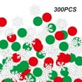 thumbnail image 4 of Christmas snow flakes Confetti Holiday party table setting decorative glitter supplies, 4 of 5