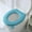 Blue, variant on EVA Waterproof Toilet Seat Cushion, Thickened Universal Toilet Seat Cushion, Paste Type Toilet Cover, Household Toilet Seat Sleeve, Soft Bathroom Accessory, All Season Comfort, Washable Toilet Pad