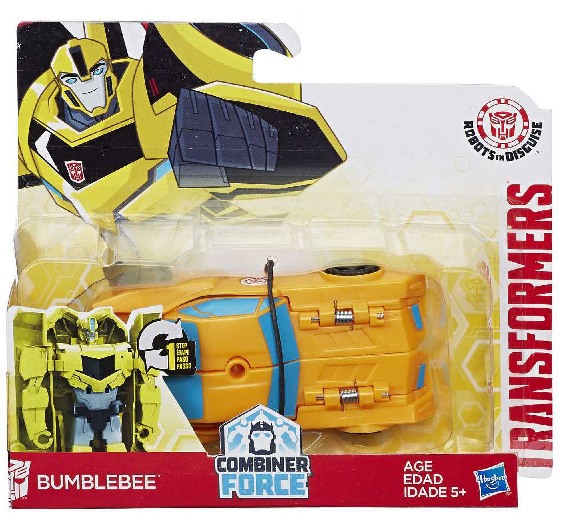 Transformers RID Combiner Force 1-Step Changer Bumblebee - Walmart.com