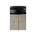 thumbnail image 4 of Adesso Home 1562-21 Cap 23" Black & Antique Brass Dome Shade Table Lamp, 4 of 5
