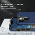 thumbnail image 6 of for iPhone 13 Mini Case, 360° Rotatable Ring Holder Kickstand Dual Layer Military-Grade Drop Tested Protection Support Car Holder Mount Magnetic Absorbing Bumper Phone Case, Blue, 6 of 7