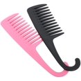 thumbnail image 5 of 2 campos de pelo grande peine dental grande cepillo de pelo de la ducha cepillo de ducha campamentos peine champú rizado champú champú JM, 5 of 5