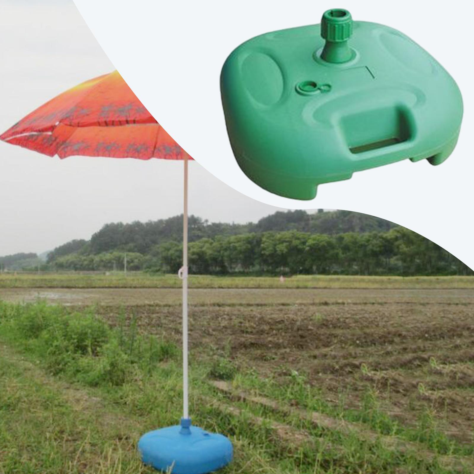 Heavy Duty Patio Umbrella Stand Water Filled For Summer Beach Lawn Yard