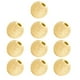 thumbnail image 1 of 10 piezas de cuentas de bola redondas, cuentas espaciadoras plateadas plateadas, suministros de joyería hechos a mano, accesorios para hacer Ropa, zapatos y accesorios Miscelánea Color dorado 4MM Qarigey AP010775-08B, 1 of 6