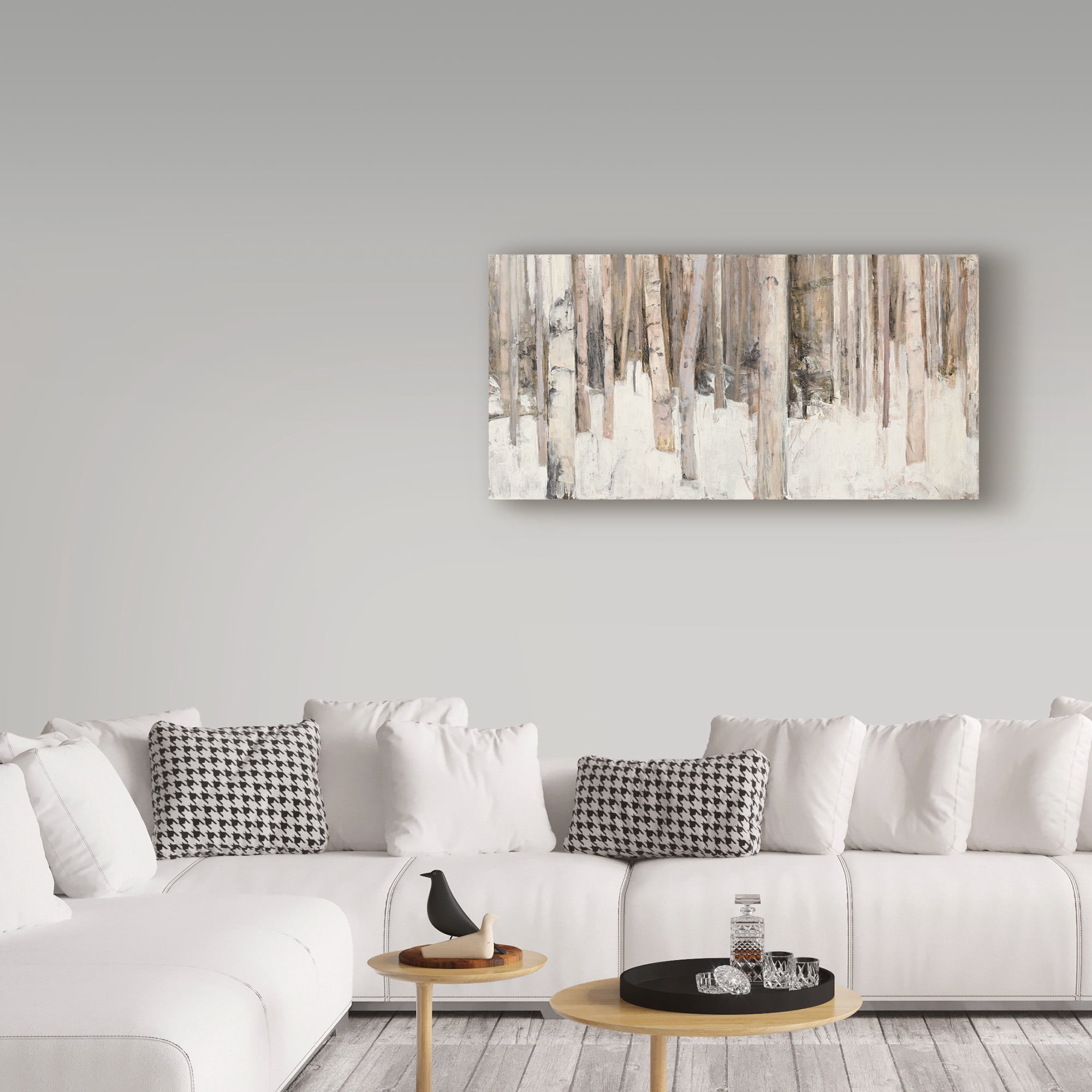Julia Purinton 'Warm Winter Light Iii' Canvas Art