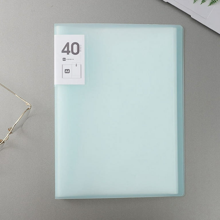 Presentation Display Book Project Folder With Clear Plastic