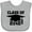 AC-Heather Grey, variant on Inktastic Class of 2040 Graduation Boys or Girls Baby Bib