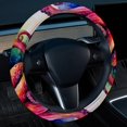 thumbnail image 2 of Octopus 14.5 Inch Printing PVC Leather Car Wheel Cover Steering Wheel Cover Auto Accessories, 2 of 6