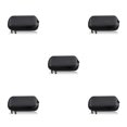 thumbnail image 2 of Shengyu Bluetooth-compatible Headphone Storage Bags Camping Cable Organizer Inner Netting Wireless Headset Zipper Pouches Accessory Black 5Set, 2 of 5