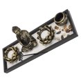 thumbnail image 1 of Buddhist Candle Holder, White Sand Zen Sand Garden  For Table Top For Corner Table For Coffee Table For Kitchen Table For Desk, 1 of 8