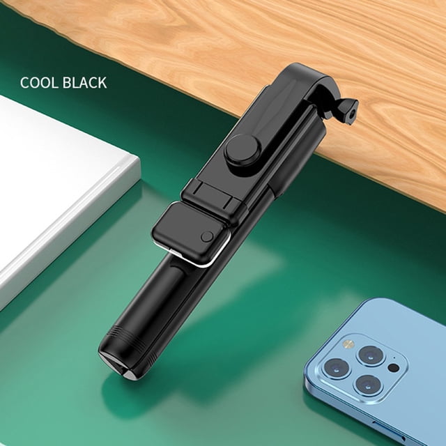 Premium Wireless para 360 grados Tríodo selfie de rotación con luz de llenado -