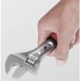 thumbnail image 2 of Llave ajustable de 200 mm Llave ajustable de apertura grande de 30 mm Llave ajustable de 8" de ancho: con cómodo mango antideslizante y mandíbula ancha JM, 2 of 5