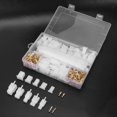thumbnail image 1 of 580PCS Car Electrical Connector Block Insulating Terminal 2.8mm 2/3/4/6/9Pin for Motorcycle Boat, 1 of 3