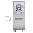 thumbnail image 1 of KFFKFF Commercial Ice Cream Machine, 18L/Hour Output, 1780W, Single Flavor, Mobile with Wheels, 6L Stainless Steel Cylinder, LED Screen, Auto Clean & Pre-cool, 1 of 9